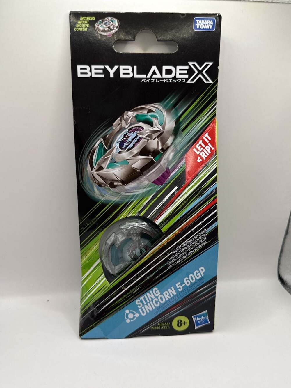 Hasbro Beyblade X Sting Unicorn 5-60GP Booster Pack